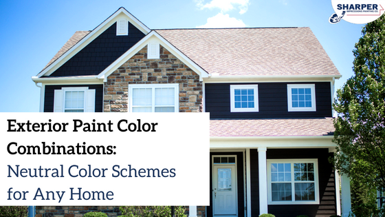 Exterior Paint Color Combinations Neutral Color Schemes for Any Home