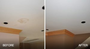 interior painting projects for winter-basement ceiling