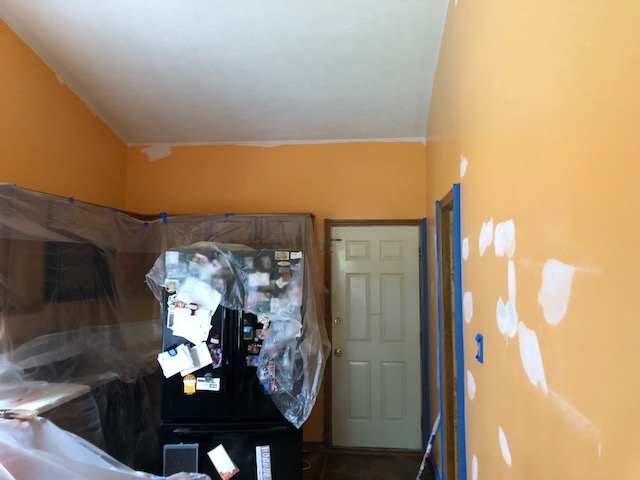 drywall repair tarps home interior