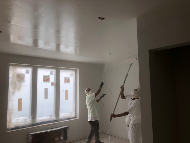 commercial apartment ceiling painting