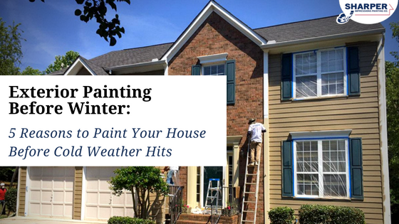 Exterior Painting Before Winter 5 Reasons to Paint Your House Before Cold Weather Hits