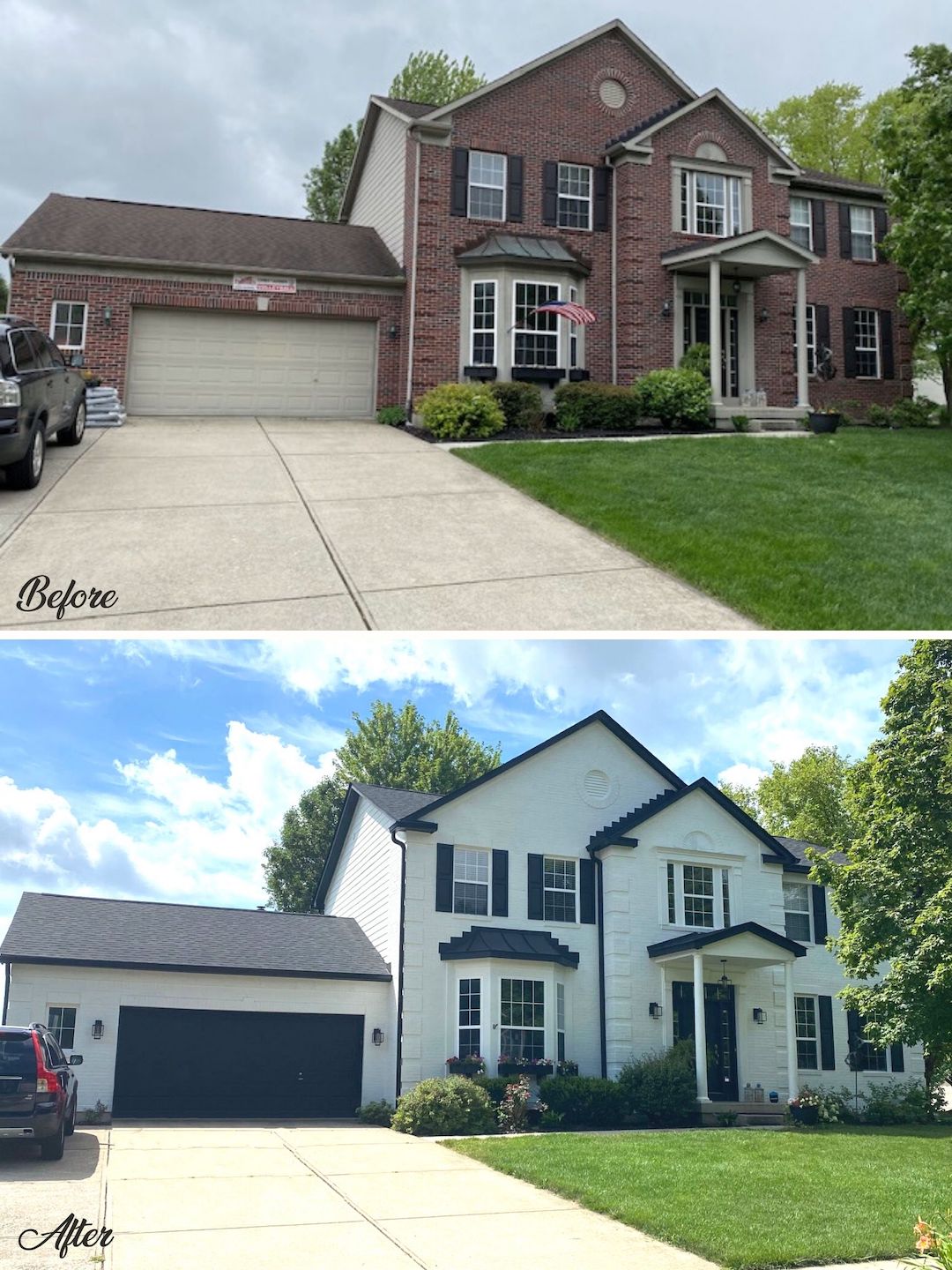 exterior house painting in Westfield, Indiana