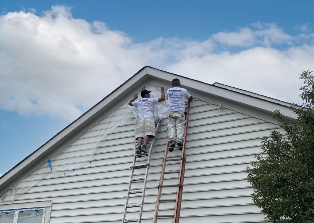 how long does it take to paint the exterior of a house?